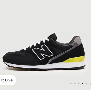 FIGS New Balance Black Sneakers
